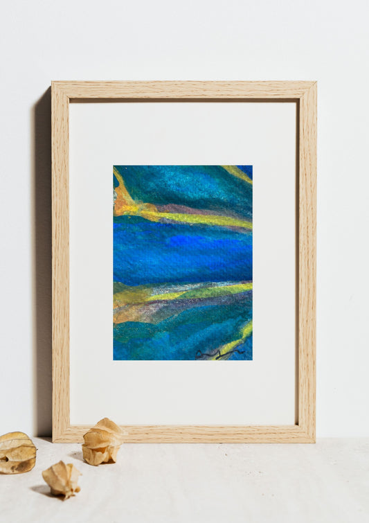 Where the Light Returns Original ACEO Watercolor Painting