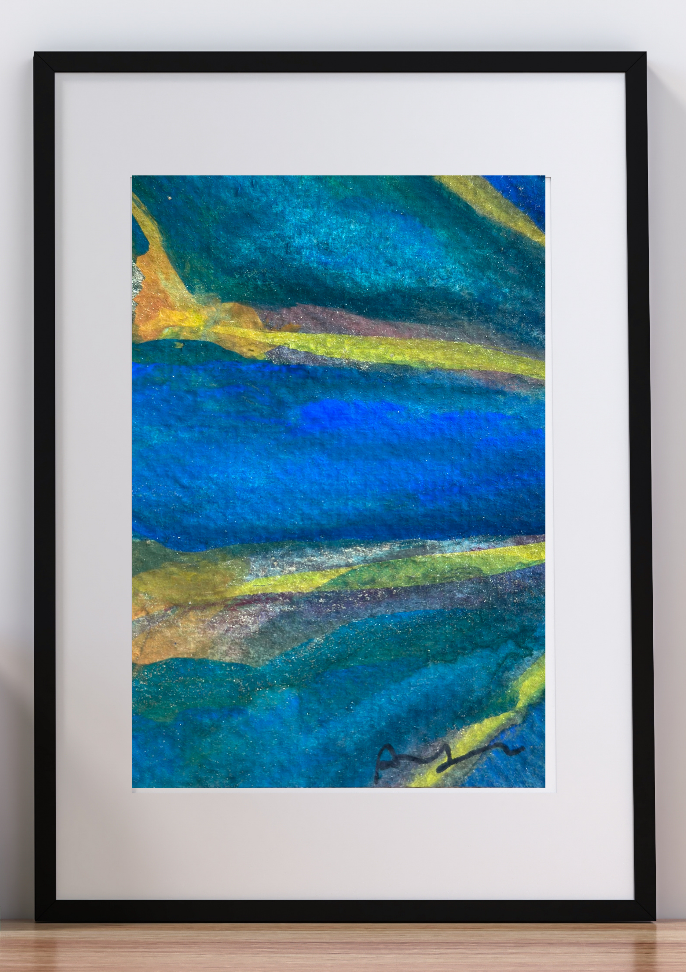 Where the Light Returns Original ACEO Watercolor Painting