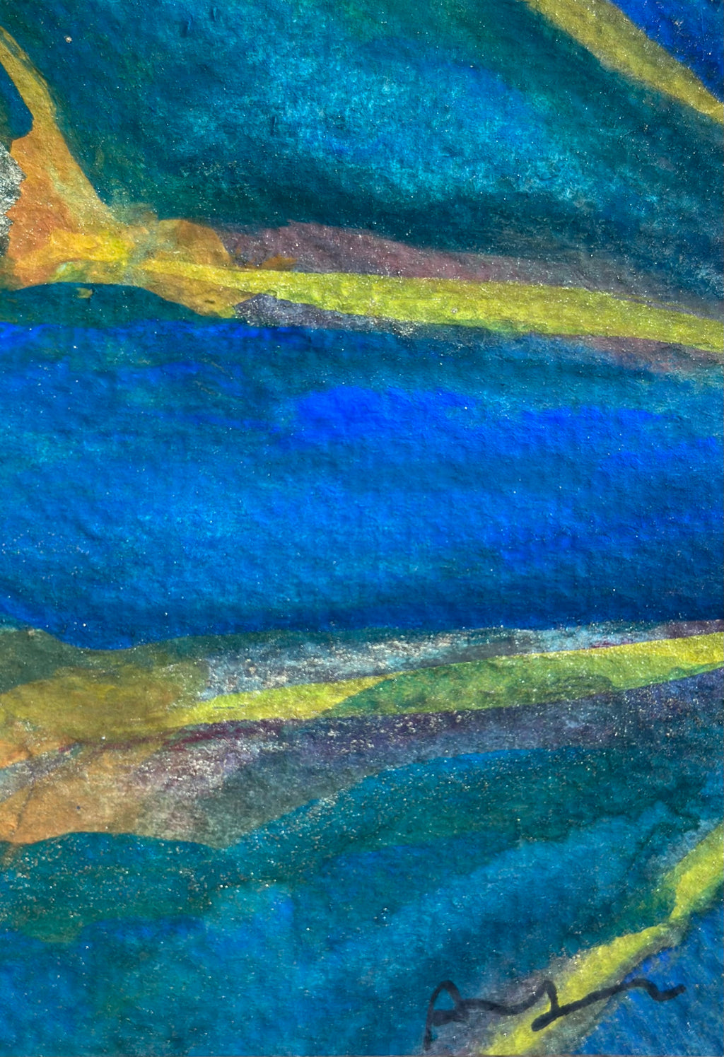 Where the Light Returns Original ACEO Watercolor Painting